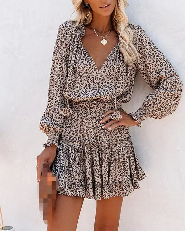 Frais et féminin Robe