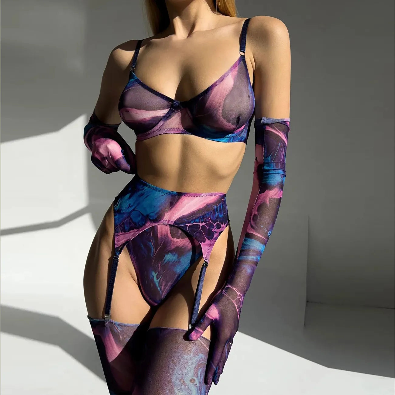 Serena™ | Ensemble de lingerie Élégant en Lin
