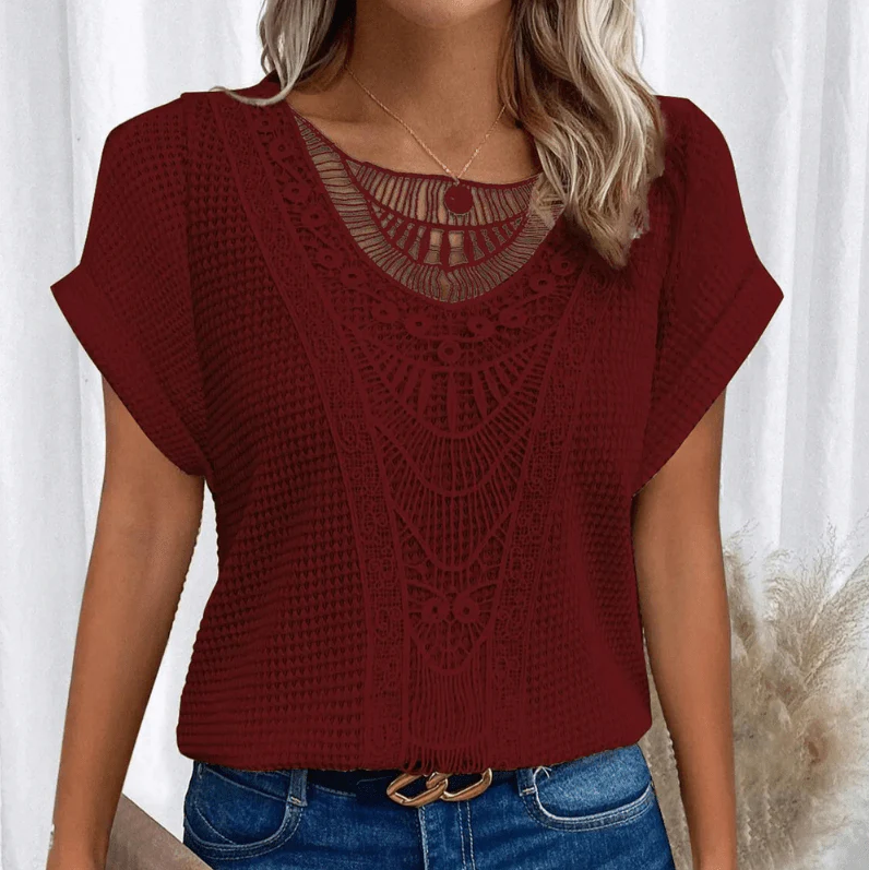 Océane Dubois® | Blouse Luxueuse et aérienne