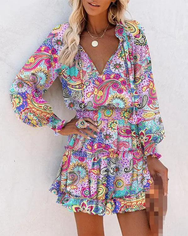 Frais et féminin Robe