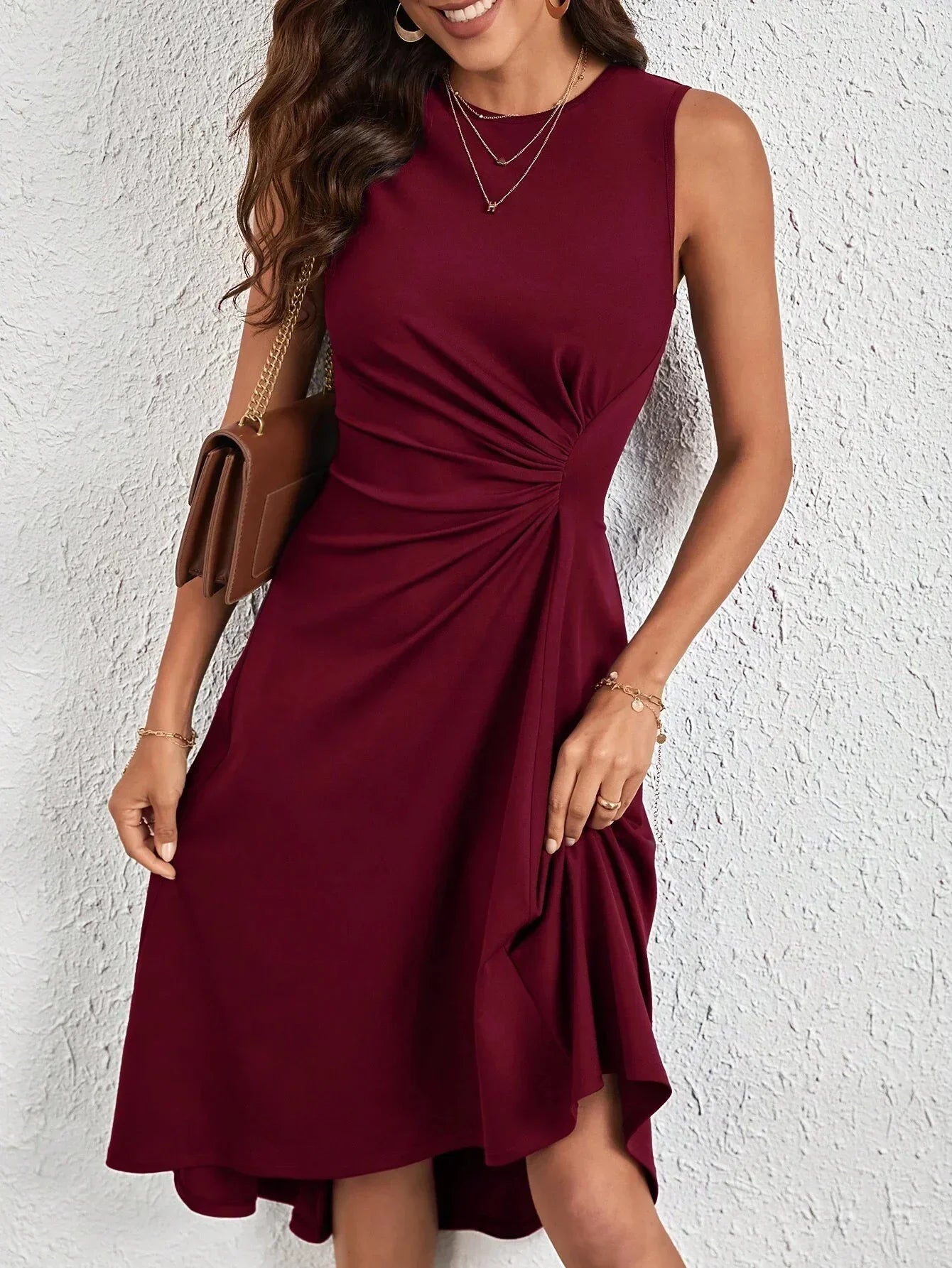 Frais et féminin Robe