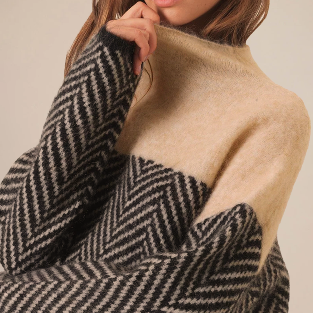 Seraphina™ | Pull Roulé Élégant et Confortable