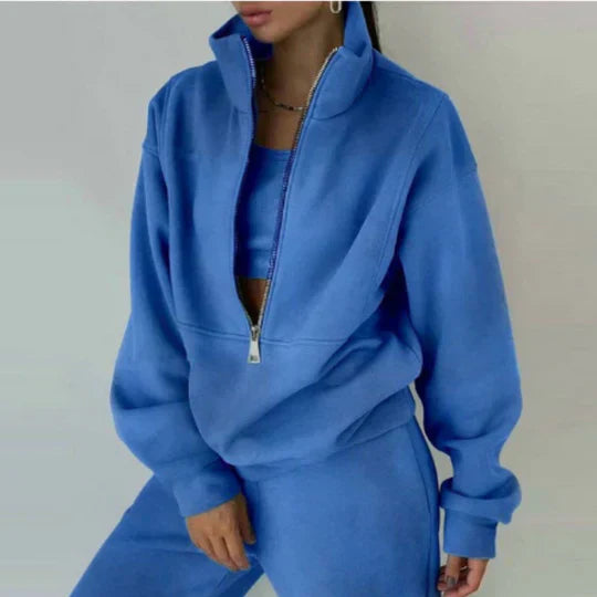 Ensemble Décontracté Pull Ample et Pantalon Confortable