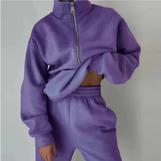 Ensemble Décontracté Pull Ample et Pantalon Confortable