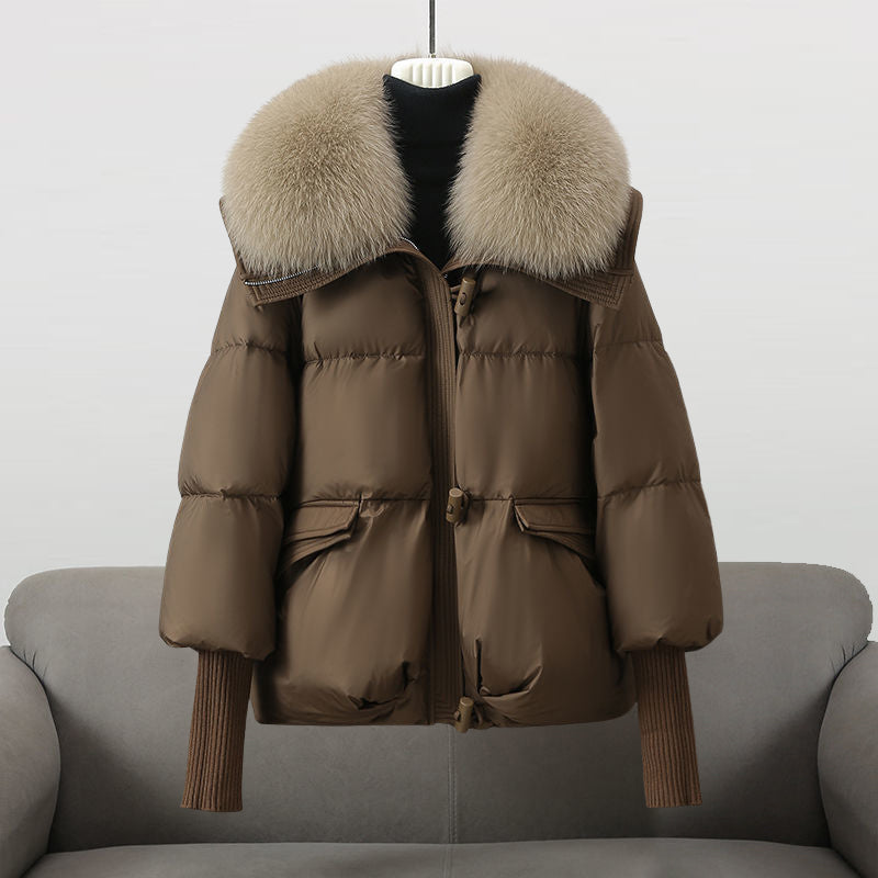 Charlene™ | Elegant Glamour Puffer Jacket