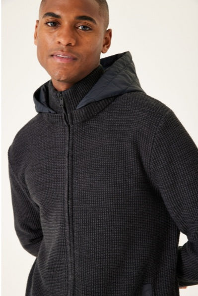 Gilet à capuche Damian Bleu Marine