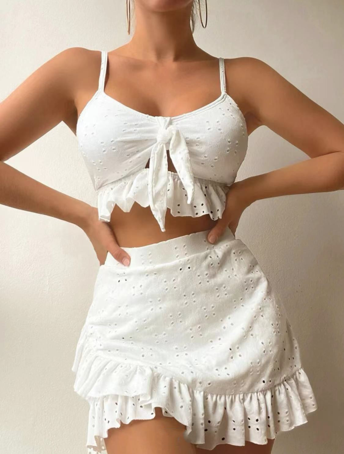 Bikini Trois Pièces Chic Confortable Élégant Moderne