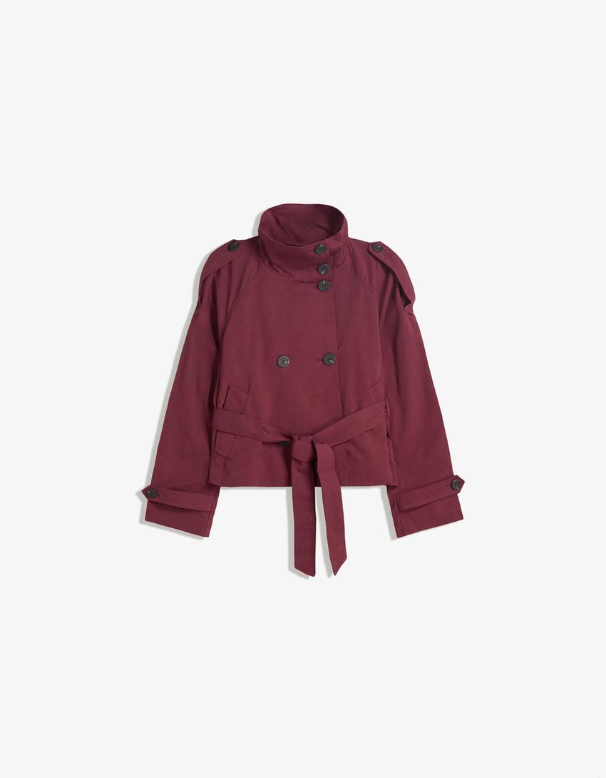 Trench-coat classique léger d'automne