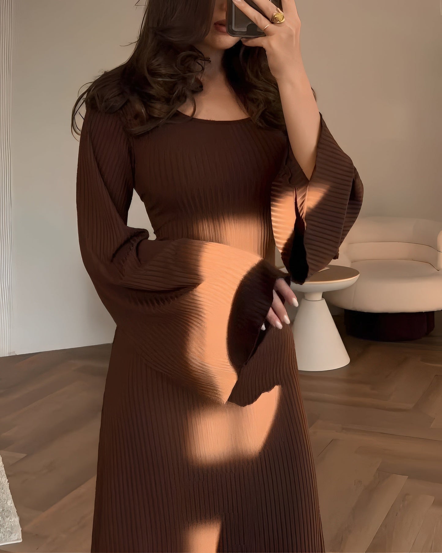 SOFIA™ | Robe Maxi Tricotée Élégante