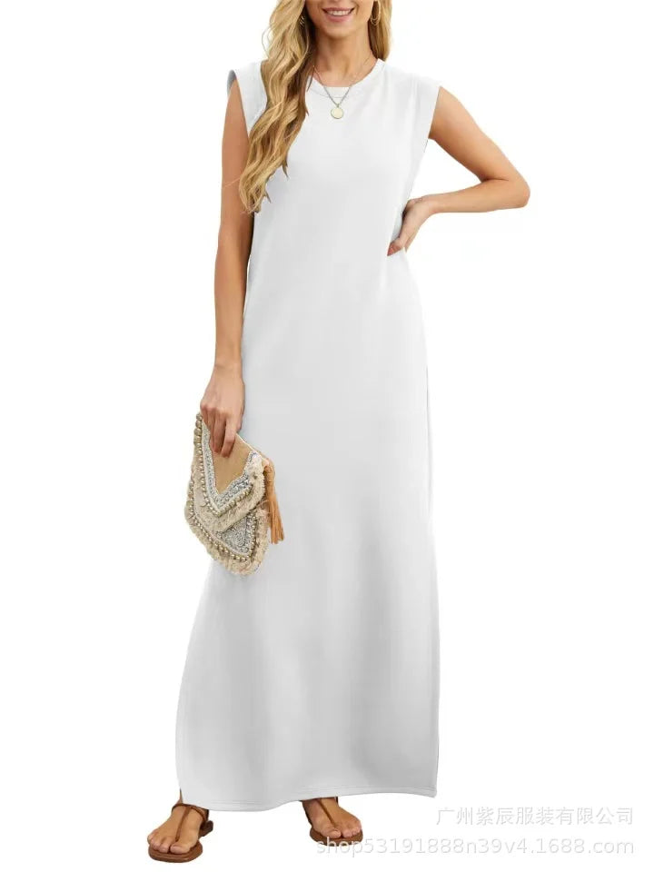 robe ample et décontractée sans plis