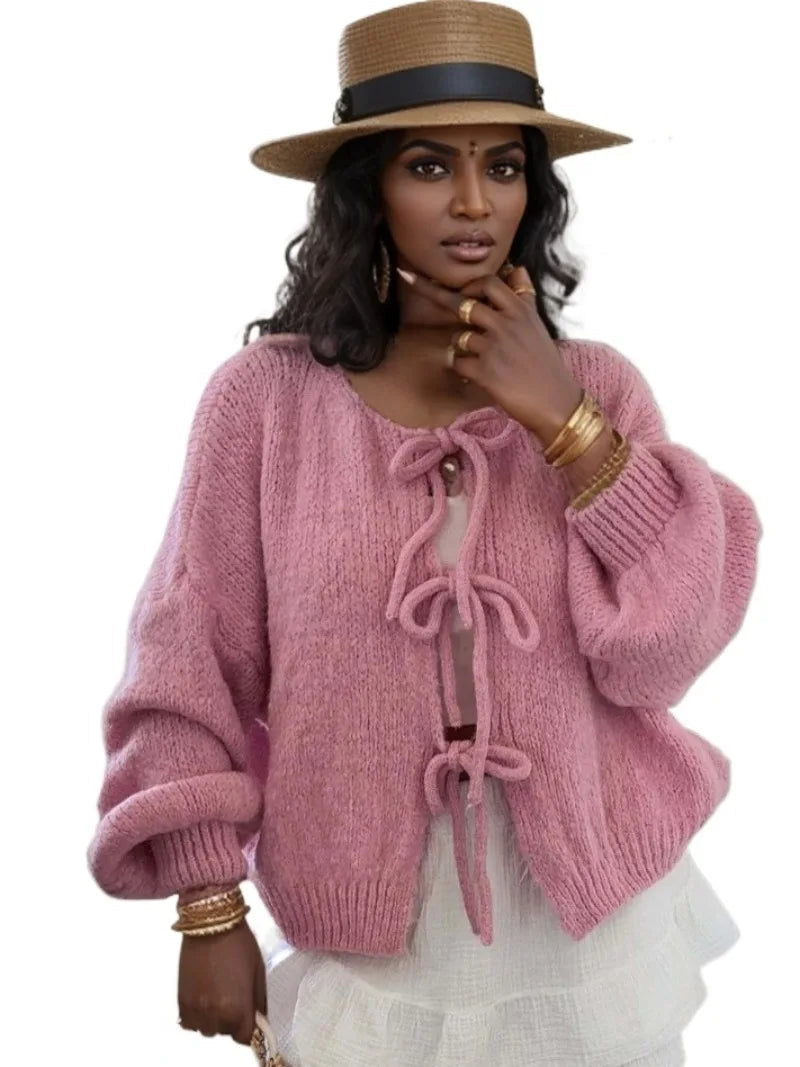 Cardigan en maille douce et confortable pour superposition quotidienne