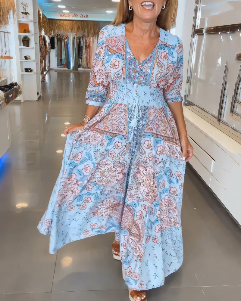 Sophie | Robe de vacances décontractée