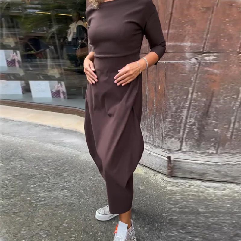 Selindrae™ - Robe femme avec poche élégante