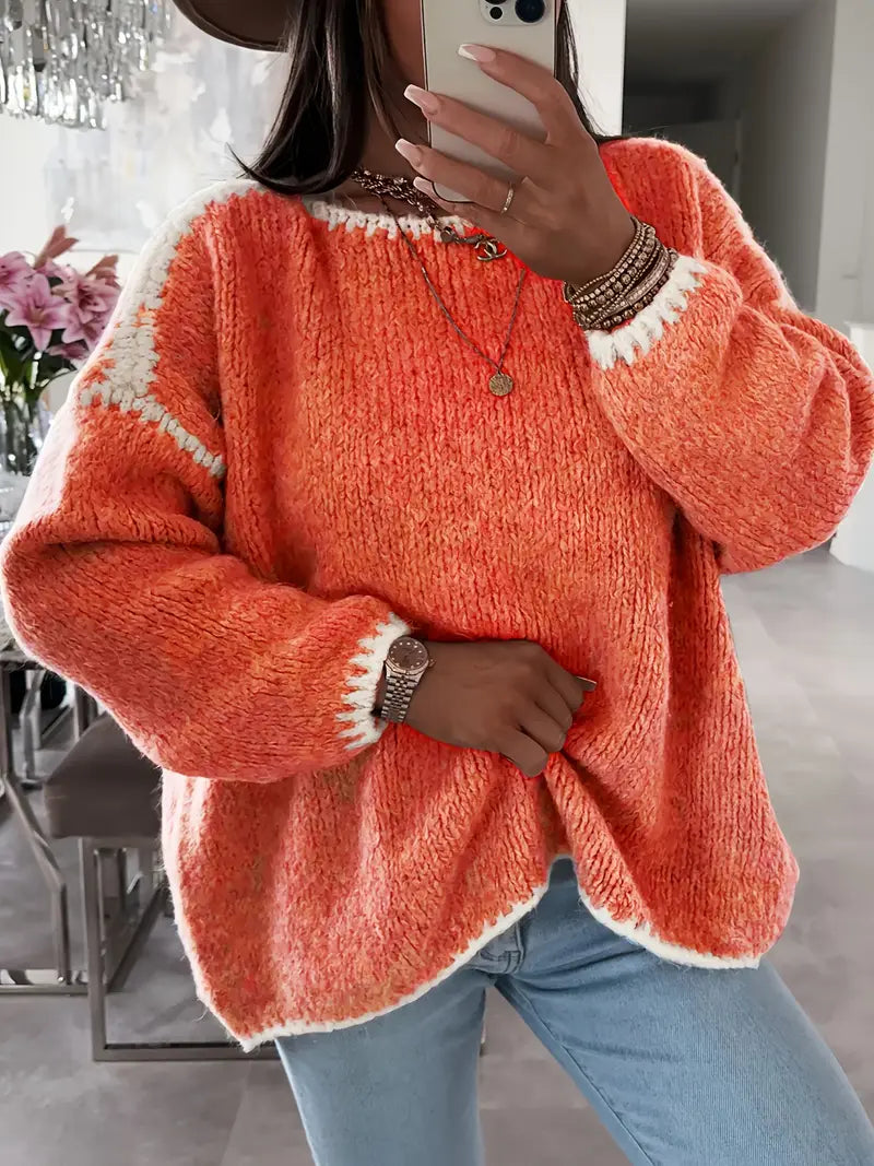 SABINA - PULL EN MAILLE SÉRÉNITÉ