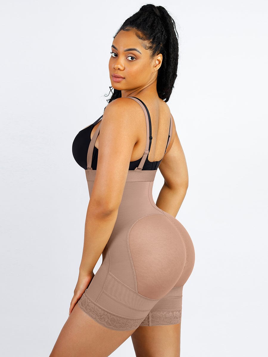 Souka® – Bodysuit en dentelle sculptant avec maintien ferme et galbe naturel