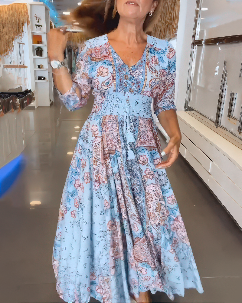 Sophie | Robe de vacances décontractée