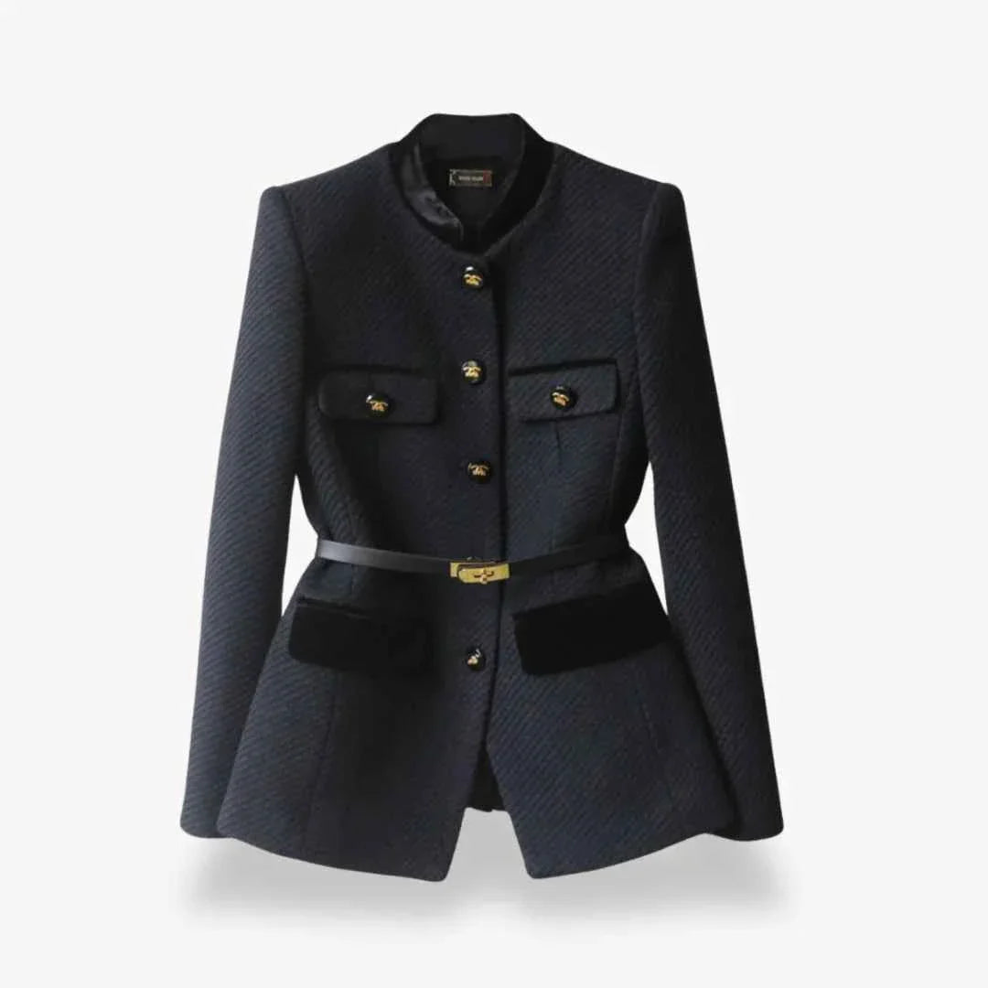 Veste en tweed sur mesure pour un style bureau chic
