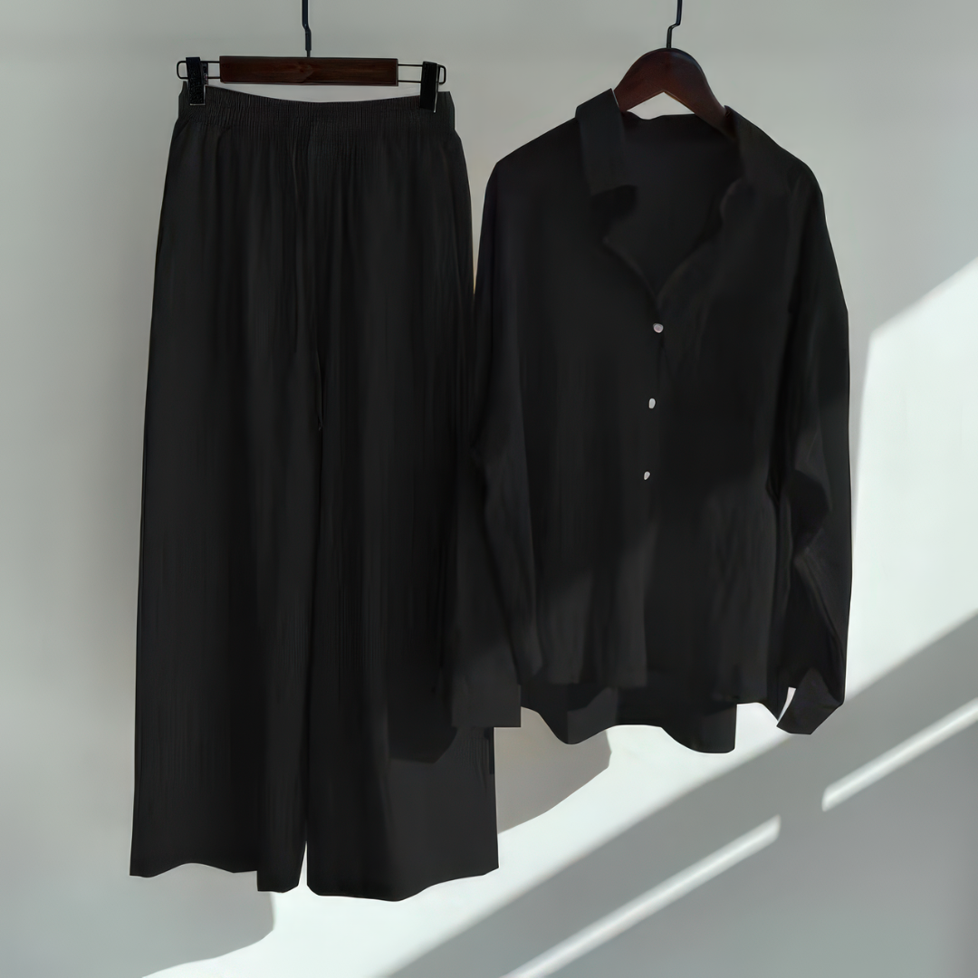 Ensemble 2 pièces en lin | Chemise & Pantalon