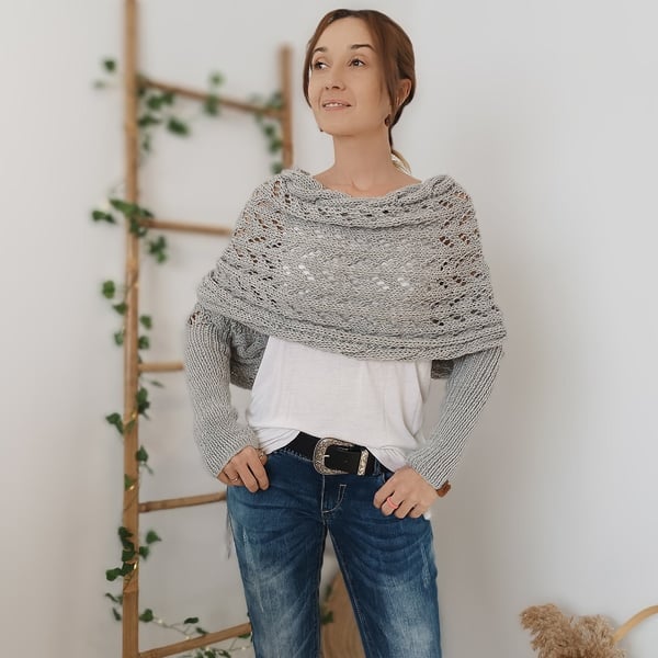 Écharpe légère confortable à couches élégantes