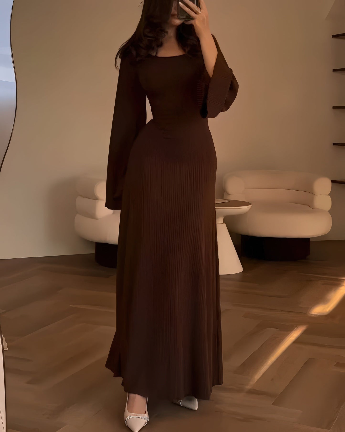 SOFIA™ | Robe Maxi Tricotée Élégante