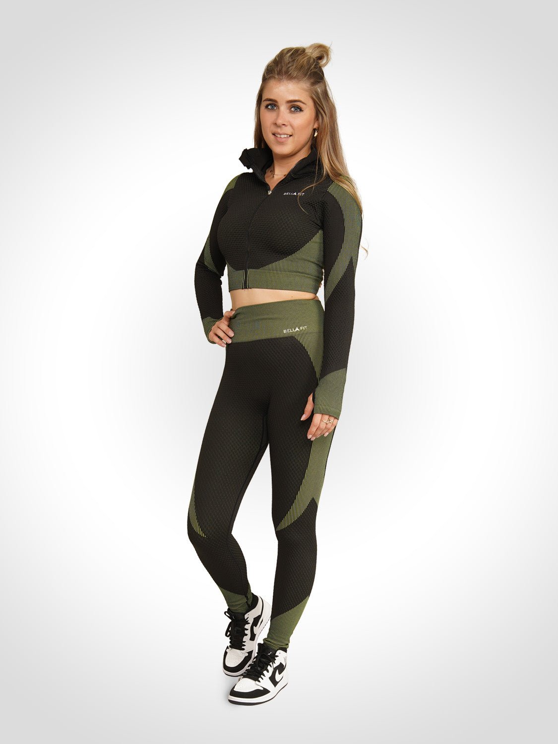 Chelsea - Sport Set Met Ritssluiting En Hoge Taille Legging