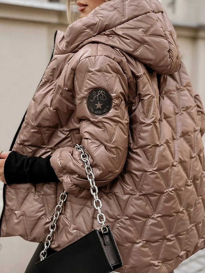 Veste à capuche et manches longues