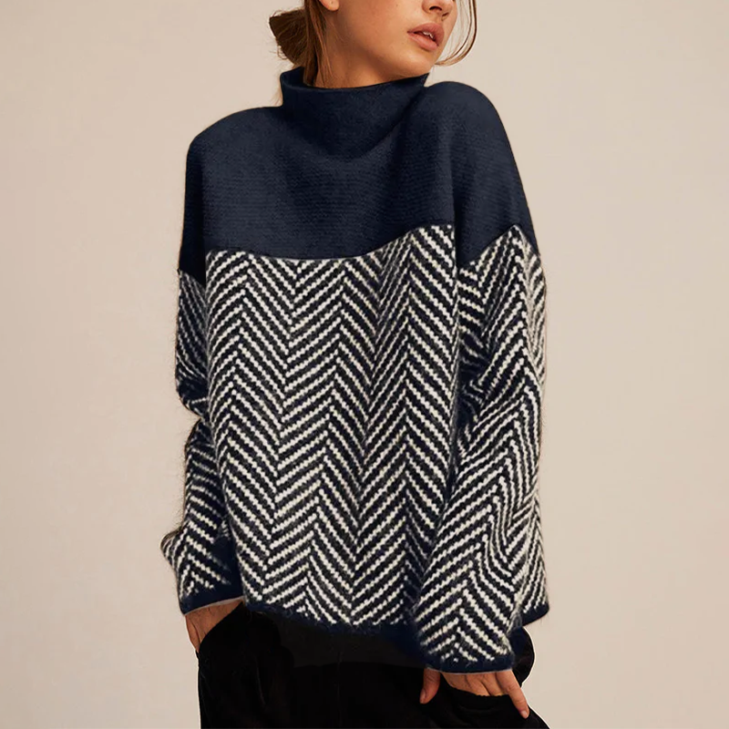 Seraphina™ | Pull Roulé Élégant et Confortable