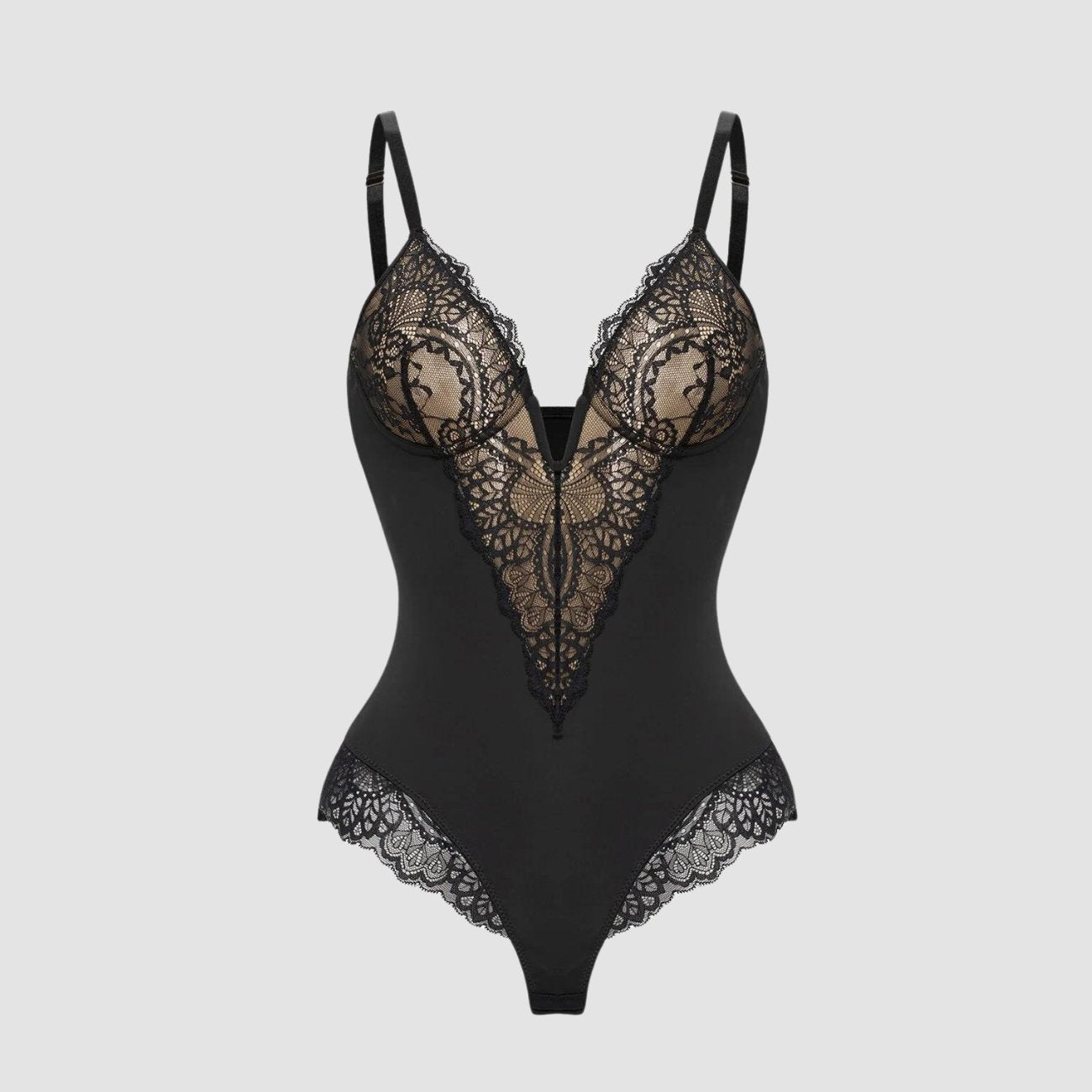Sarah™ | Body gainant en dentelle, élégance assurée