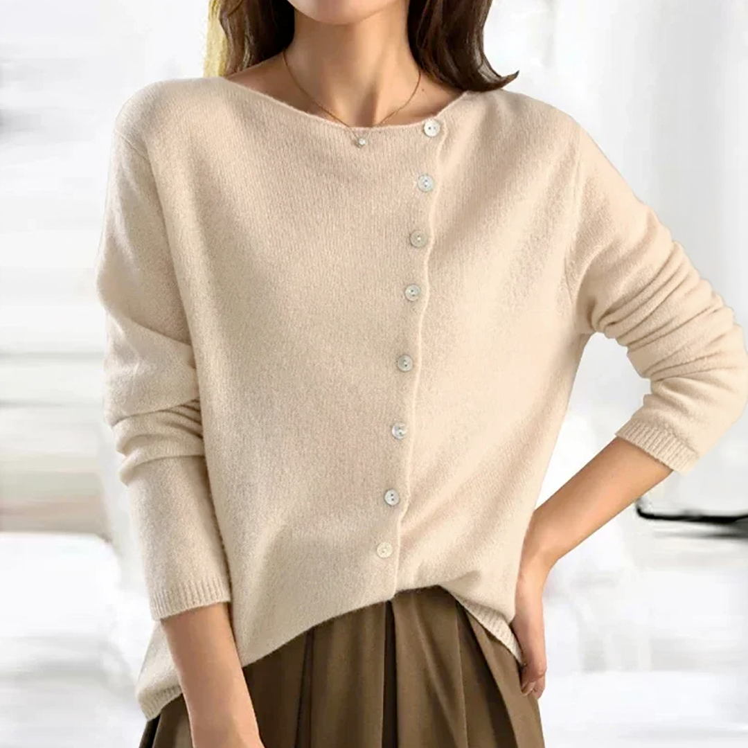 Eva™ I Cardigan en Tricot Doux pour un Look Élégant et Confortable