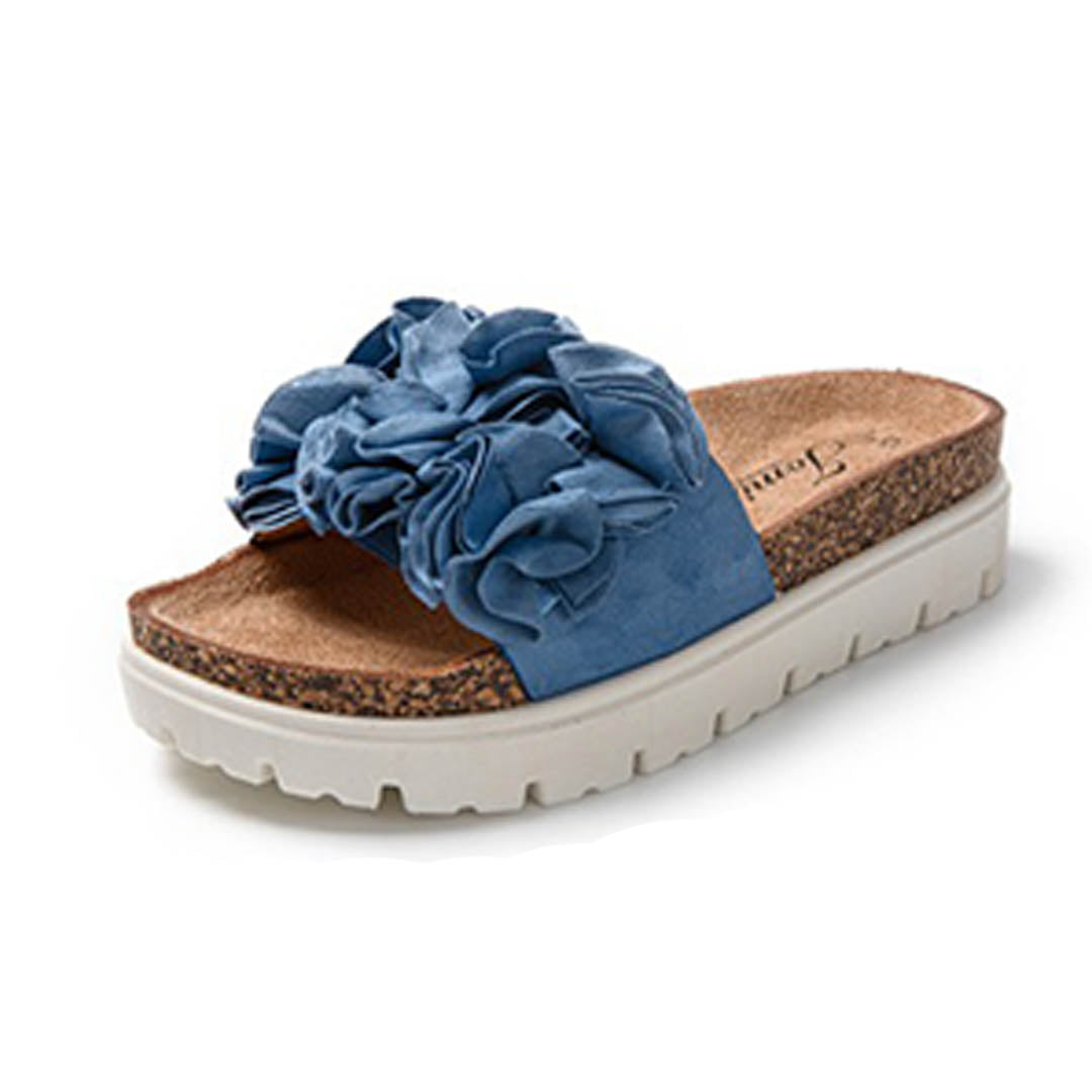 DENETTE - SANDALES BLOOM SLIDES