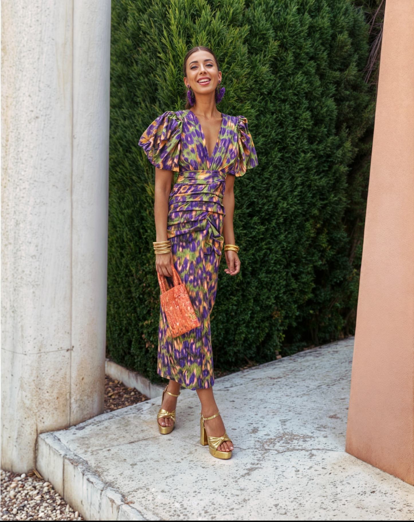 Élodie | Robe Maxi Colorée