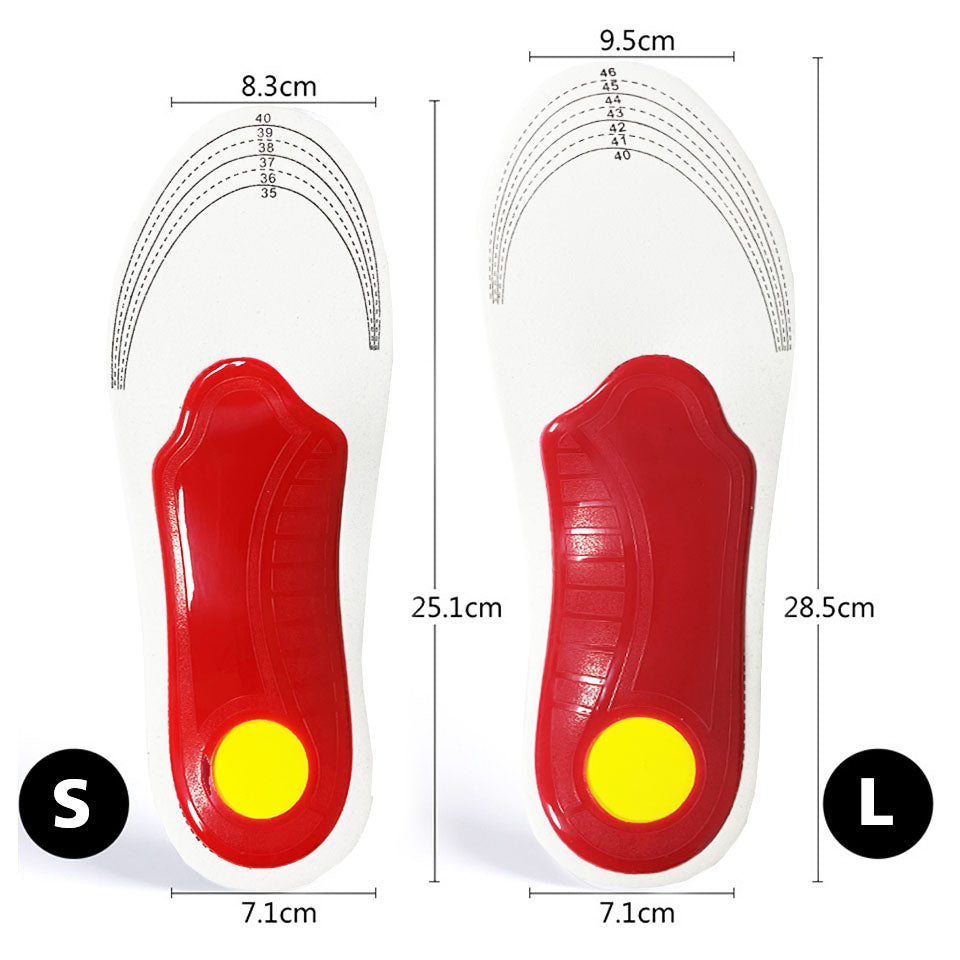 Semelles Orthopédiques Ultra-Confort & Adaptables