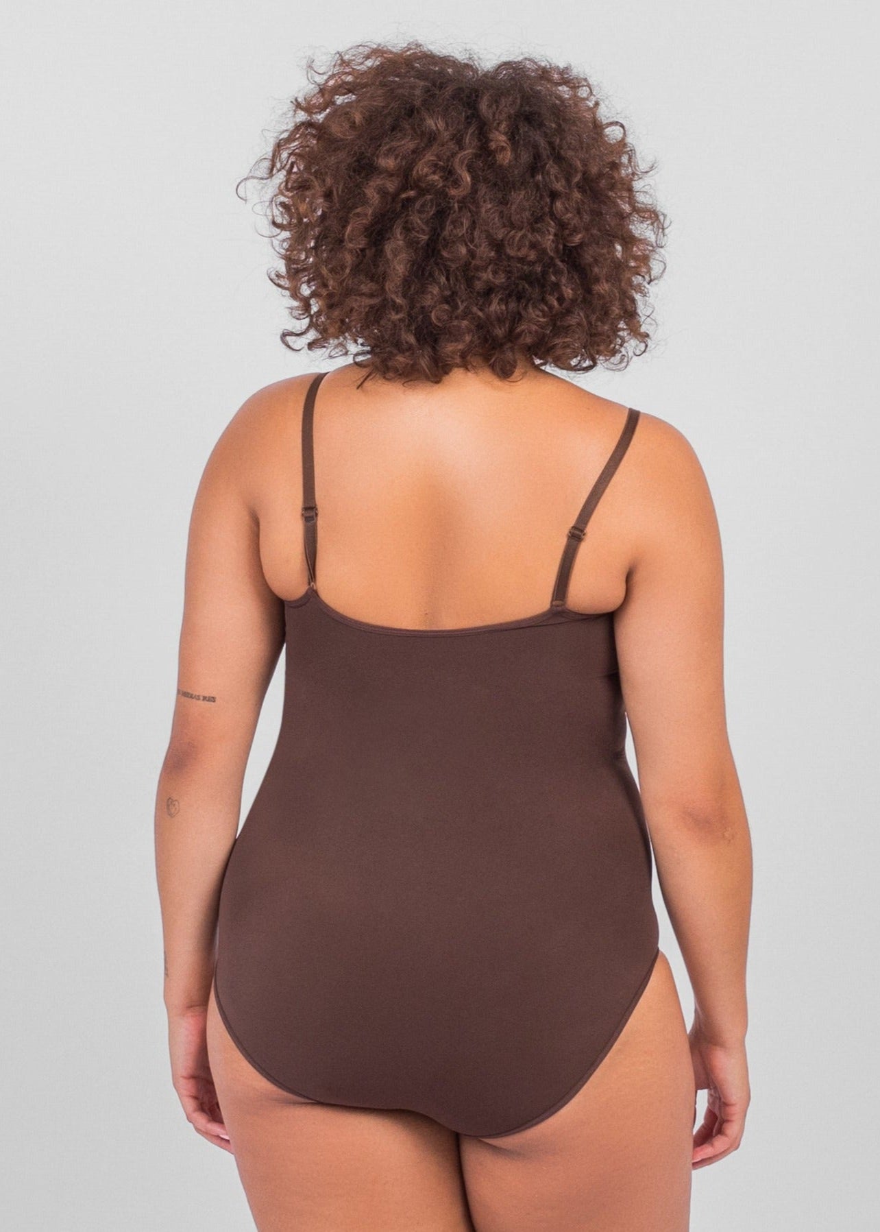 Florence - Naadloze Bodysuit Brief Met Spaghetti Schouderbandjes