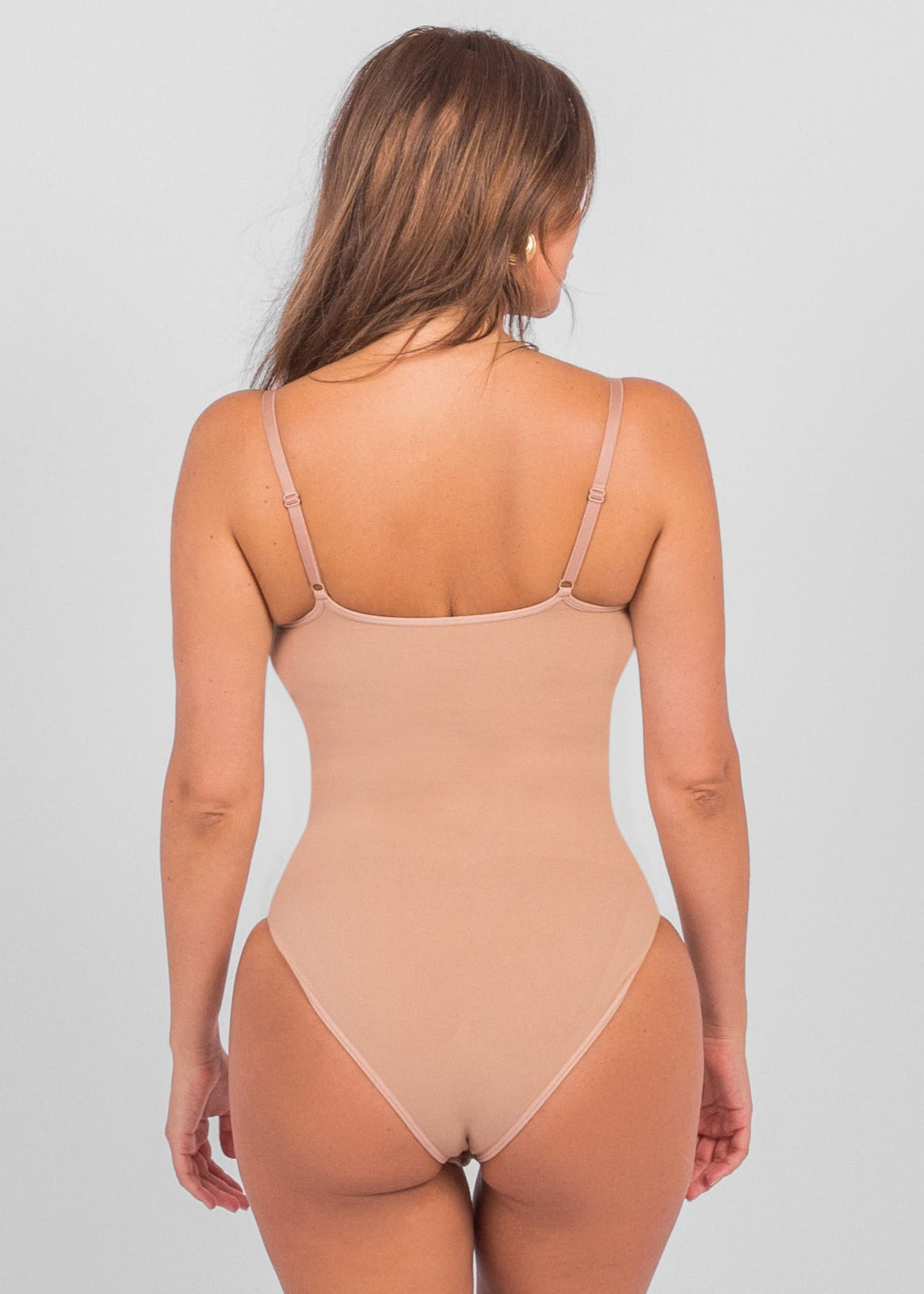 Florence - Naadloze Bodysuit Brief Met Spaghetti Schouderbandjes