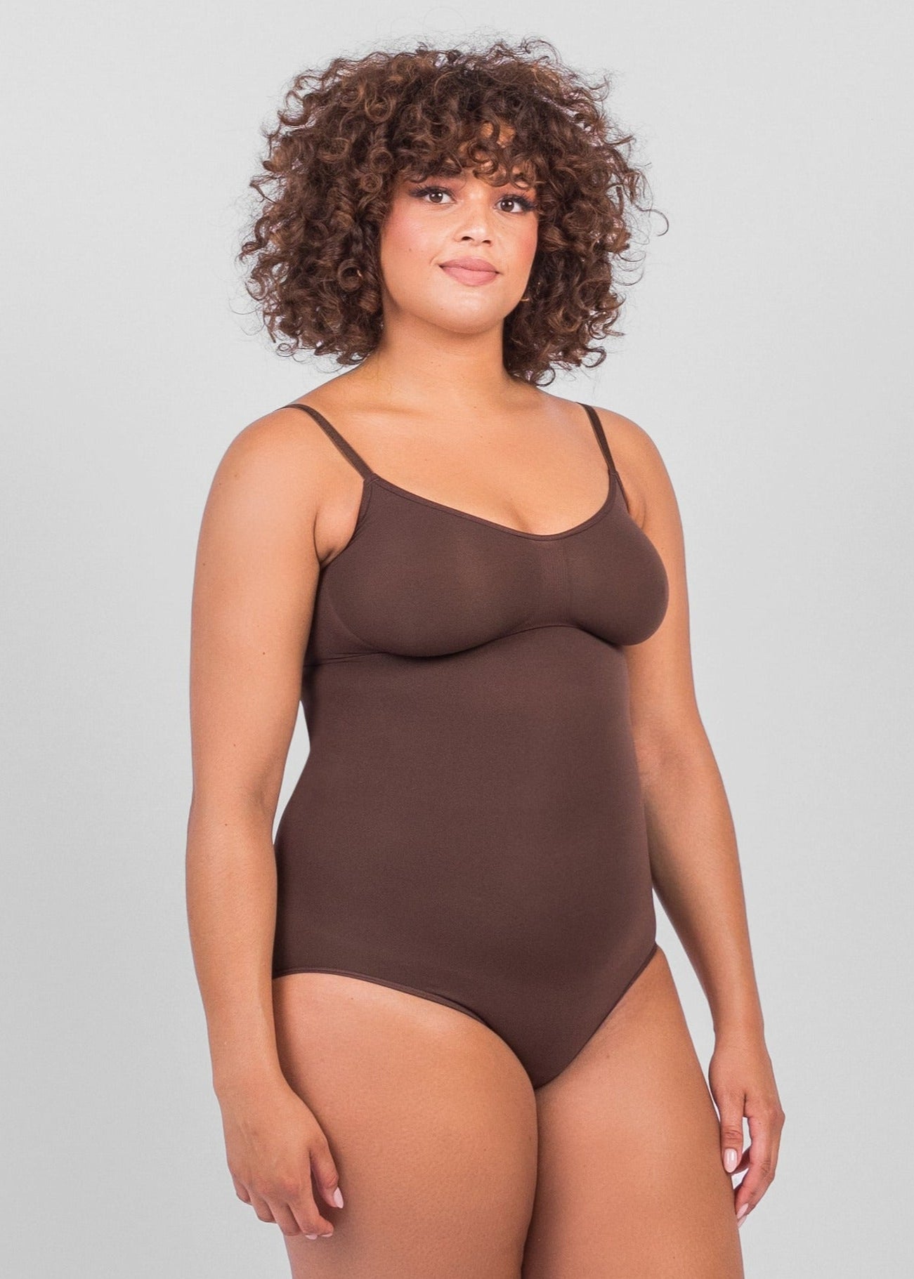 Florence - Naadloze Bodysuit Brief Met Spaghetti Schouderbandjes