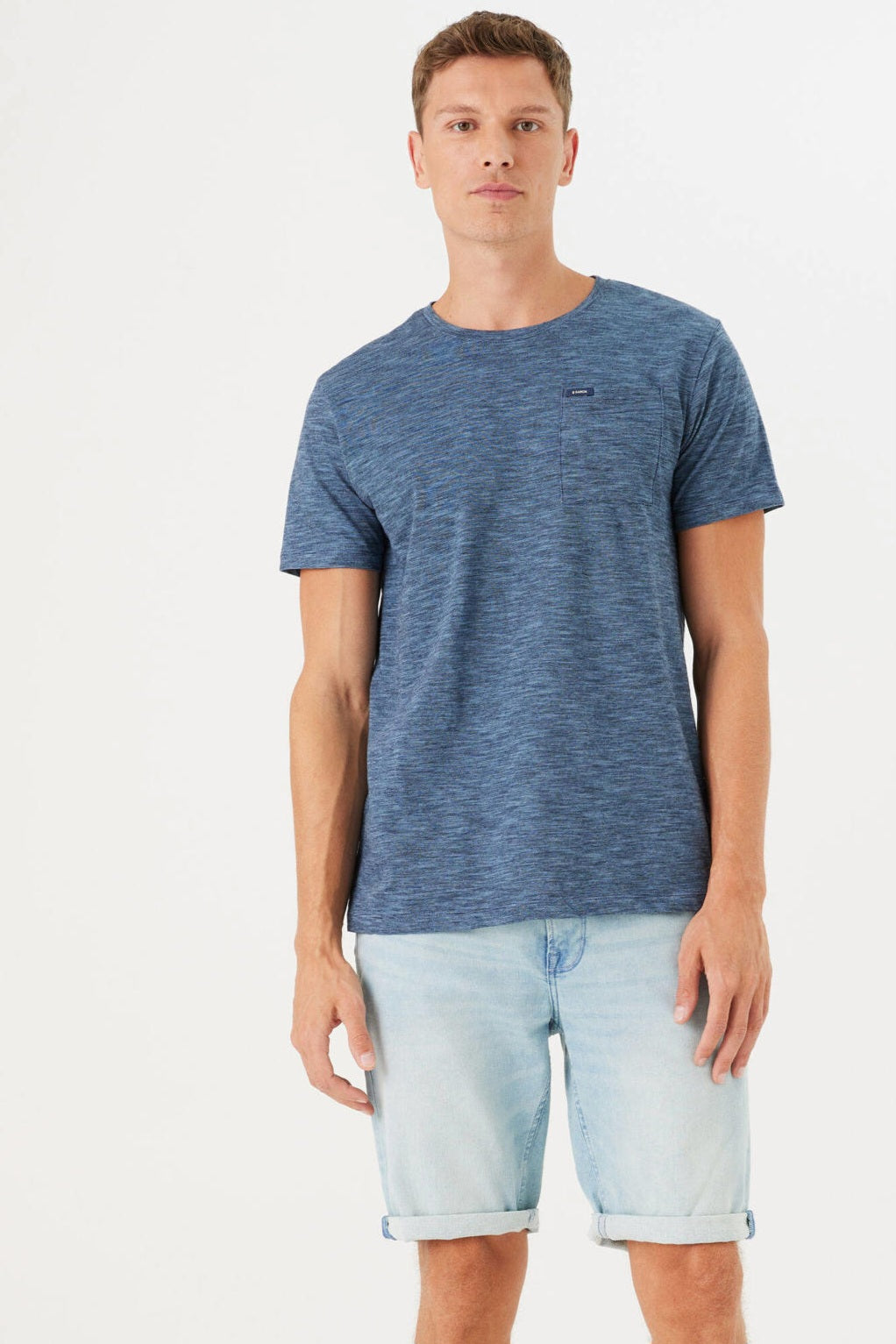 Short en Jeans Savio Bleu Clair