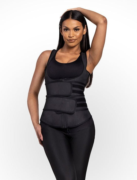 Grace - Waist Trainer - Anti zij en Rugvet - 7 Stalen Baleinen