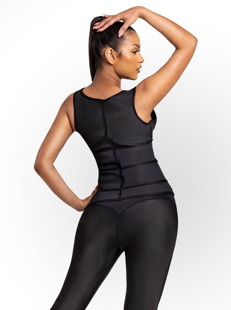 Grace - Waist Trainer - Anti zij en Rugvet - 7 Stalen Baleinen