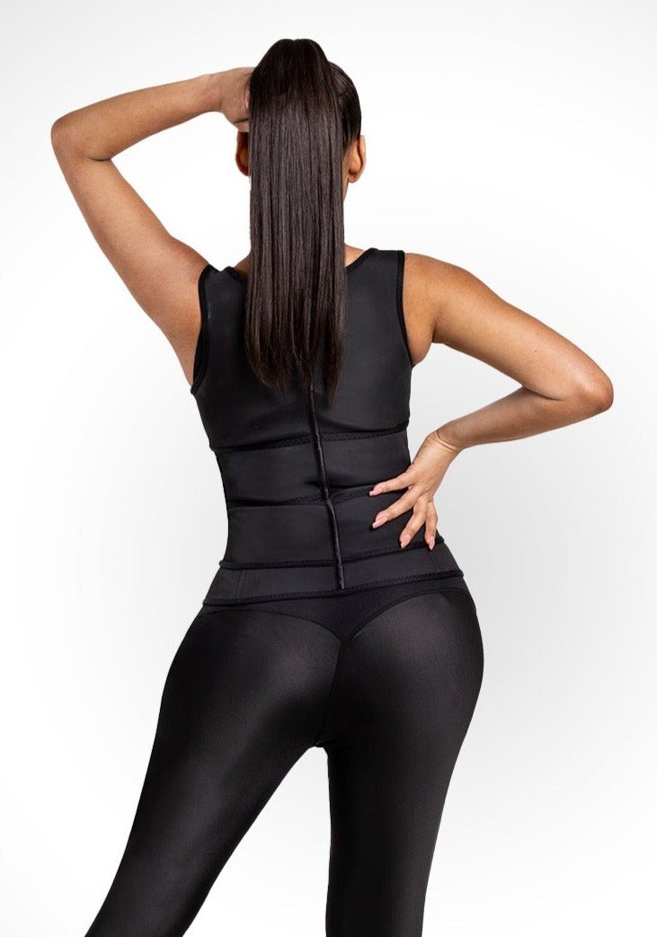 Grace - Waist Trainer - Anti zij en Rugvet - 7 Stalen Baleinen