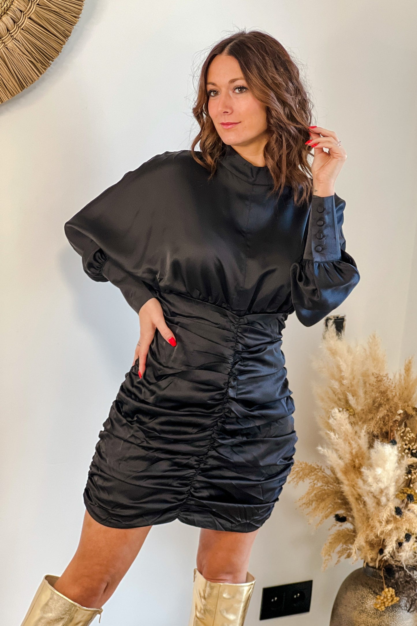 Robe Noire Chanelle