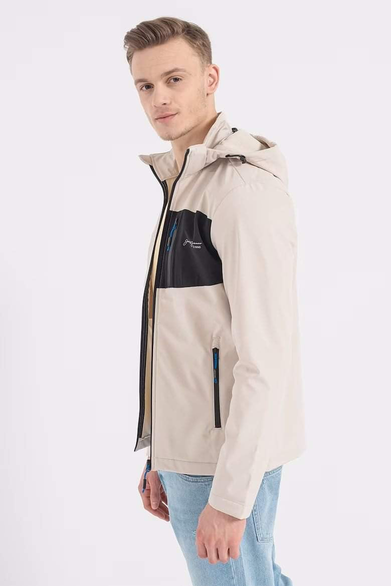 Veste JJTYSON SOFTSHELL Beige