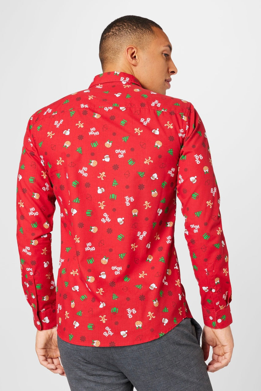 Chemise Xmas Rouge