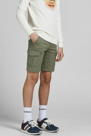 Short JPSTJOE JJCARGO SHORTS JNR Kaki