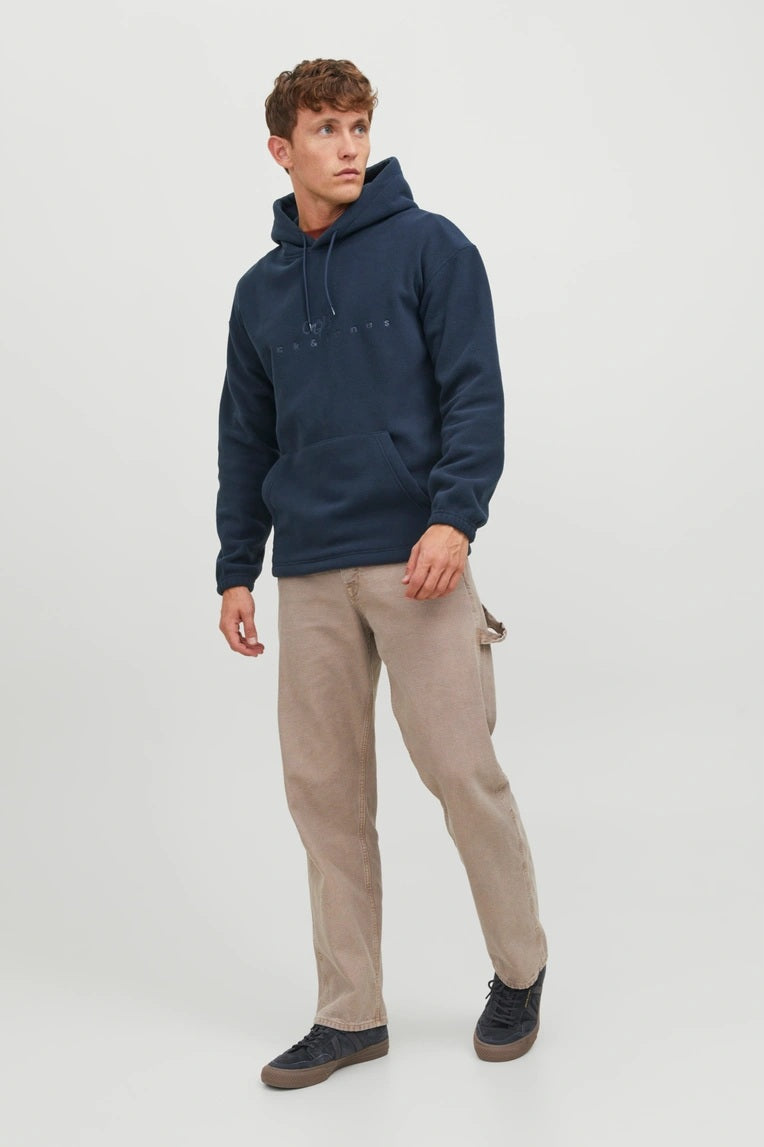 Sweat JORSILVERLAKE en polar Bleu Marine