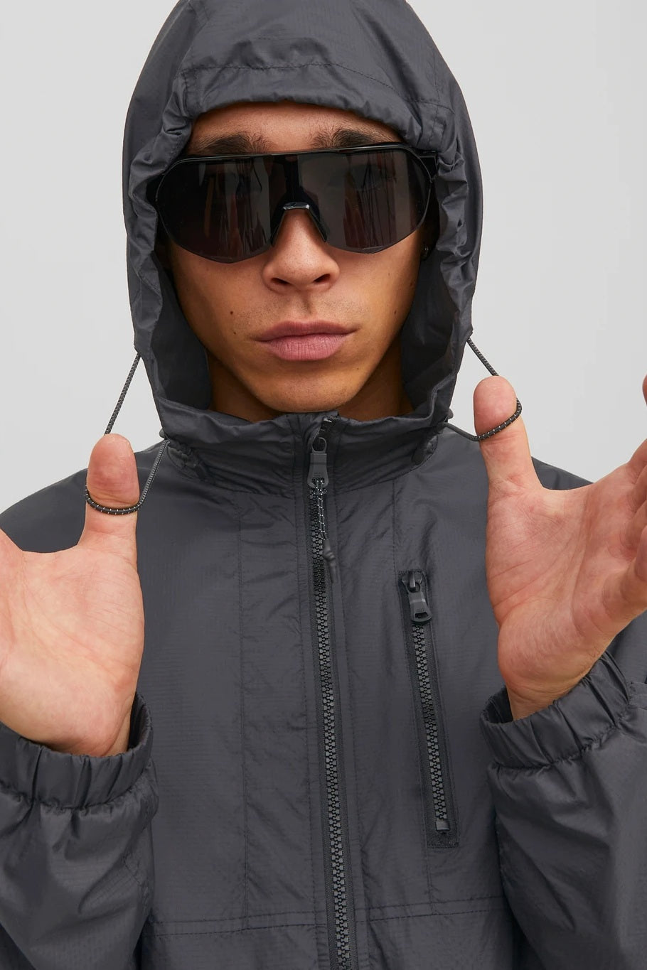 Veste JCOFILO LIGHT JACKET Noire