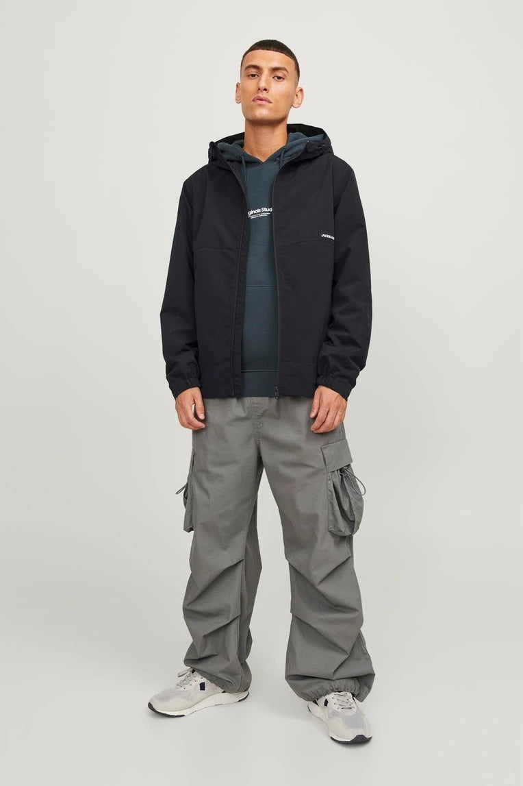 Veste JJALEX HOOD JACKET Noir