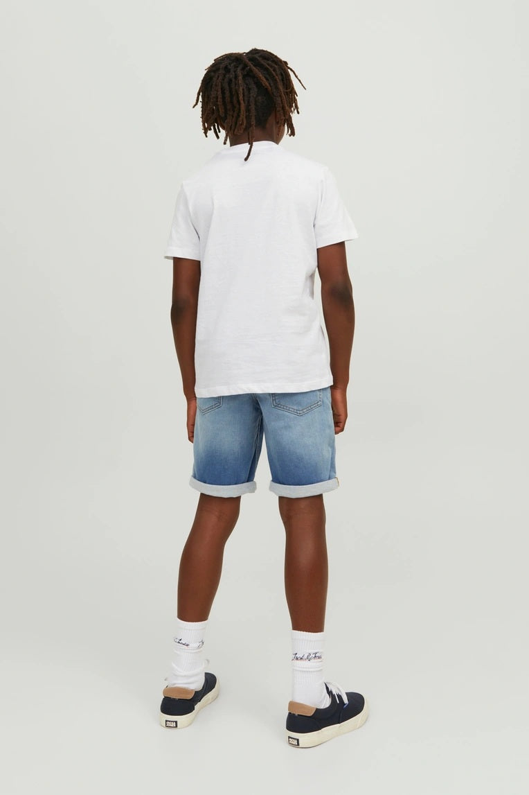 Short JJIRICK JJIORG en Jeans Clair