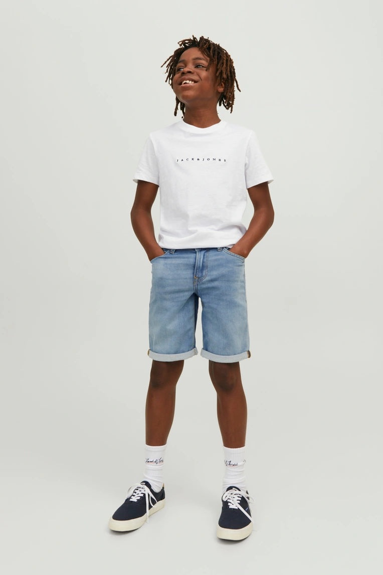 Short JJIRICK JJIORG en Jeans Clair