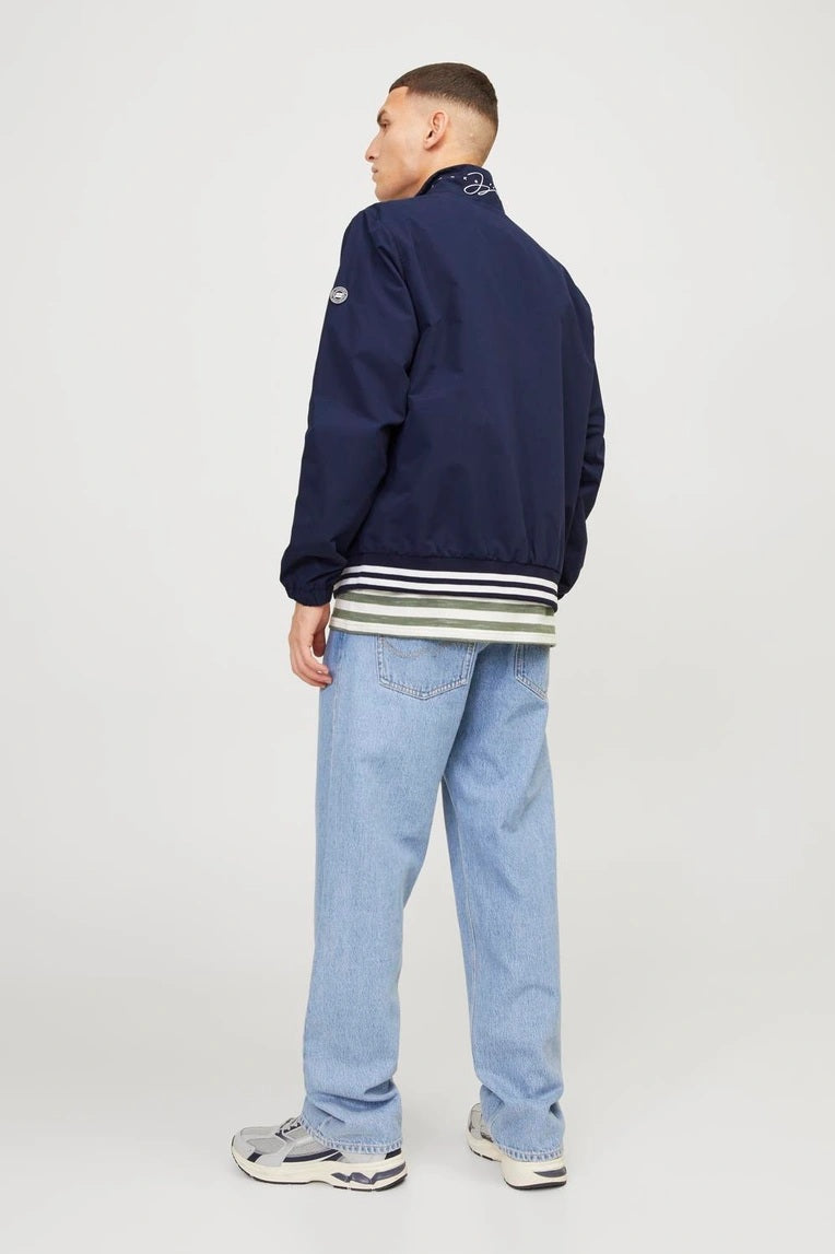 Veste JJCLIMB BOMBER JACKET Bleu Marine