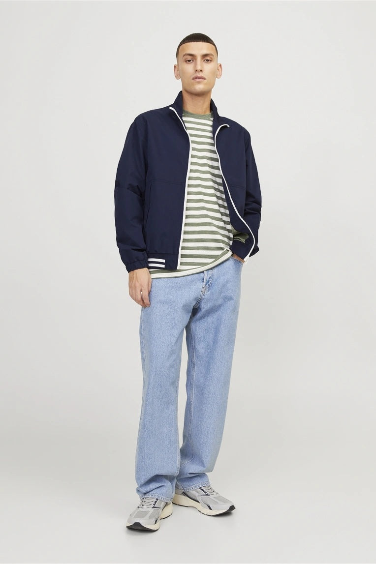Veste JJCLIMB BOMBER JACKET Bleu Marine